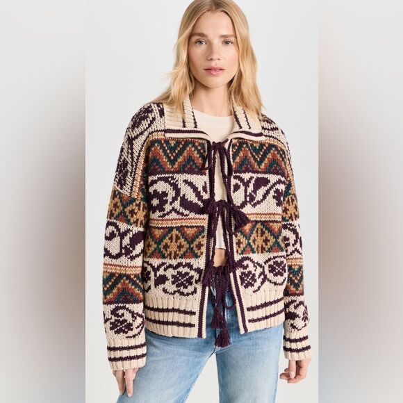 MOTHER The Family Ties Cardigan NWT - Picture 1 of 15
